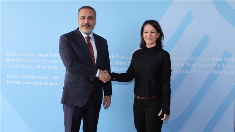 In Egypt, the Turkish Foreign Minister meets with his German counterpart.