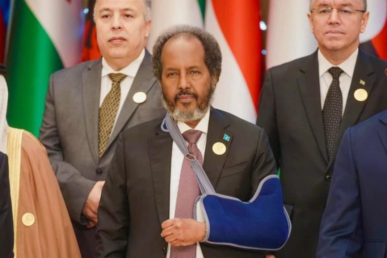 President Hassan Sheikh Shares Somalia’s Position on the Gaza Situation with Islamic Leaders