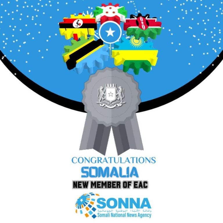 Somalia becomes the eighth member of the East African Community.