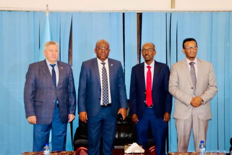 Golovanov has arrived in Somalia.