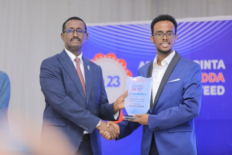 Bluecom Somalia Wins the  Best Internet Service Provider of the Year 2023