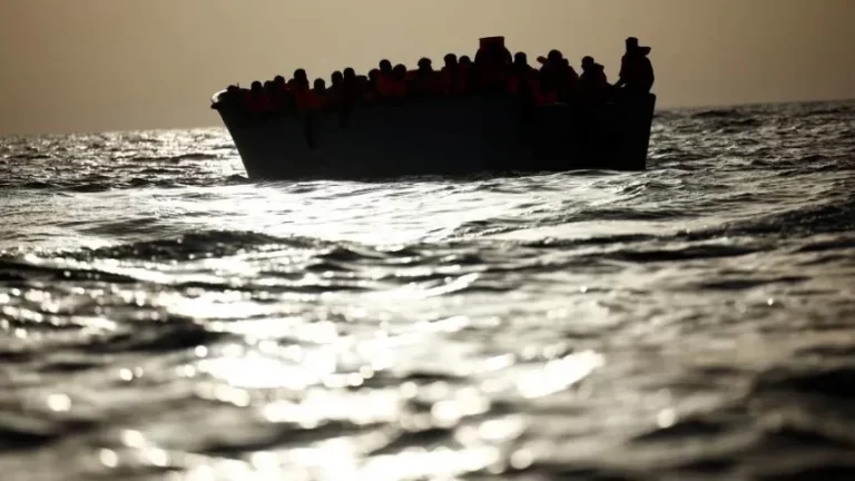 According to the IOM, more than 60 migrants are at risk of drowning off the coast of Libya.