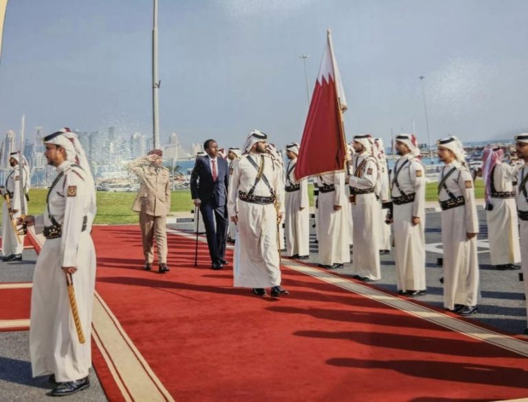 New Somali ambassador presents his credentials to the emir of Qatar