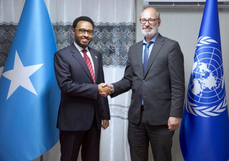 Minister of Finance meets with UN Representative on Debt Relief and Flood Mitigation