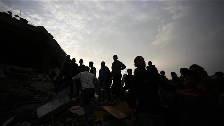 At least seven people were murdered in an Israeli airstrike on a Gaza refugee camp, the majority of them were children and women.