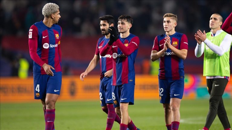 Barcelona defeats Atletico Madrid in La Liga.