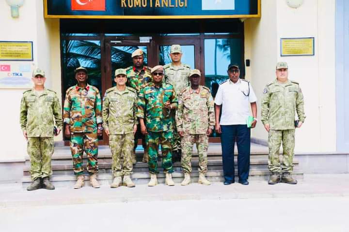 The Chief of Defense Forces visits the TURKISOM Military Academy.