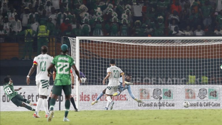 Nigeria qualified for the Africa Cup of Nations’ last eight.