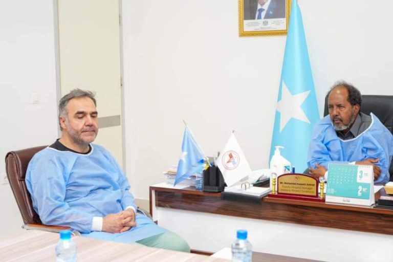 Somali President condemns the attack on UAE officers at the Mogadishu military installation.