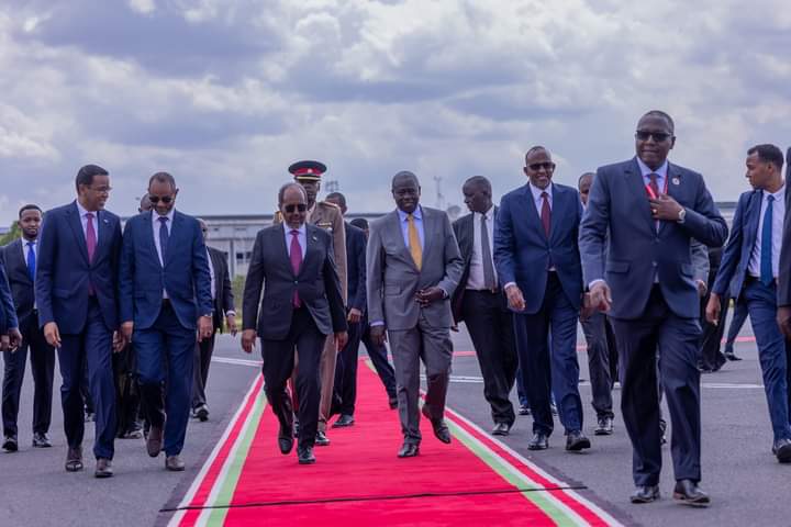 The Somali President attends UNEA-6 in Nairobi.