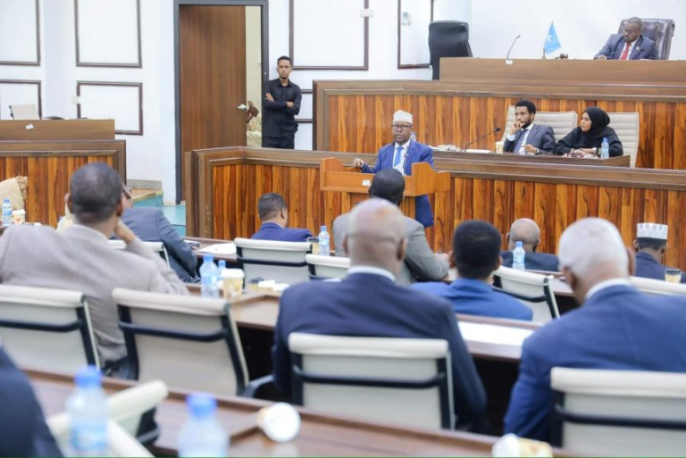 The Minister of Interior delivers the Civil Registration and Vital Statistics Bill to Parliament.