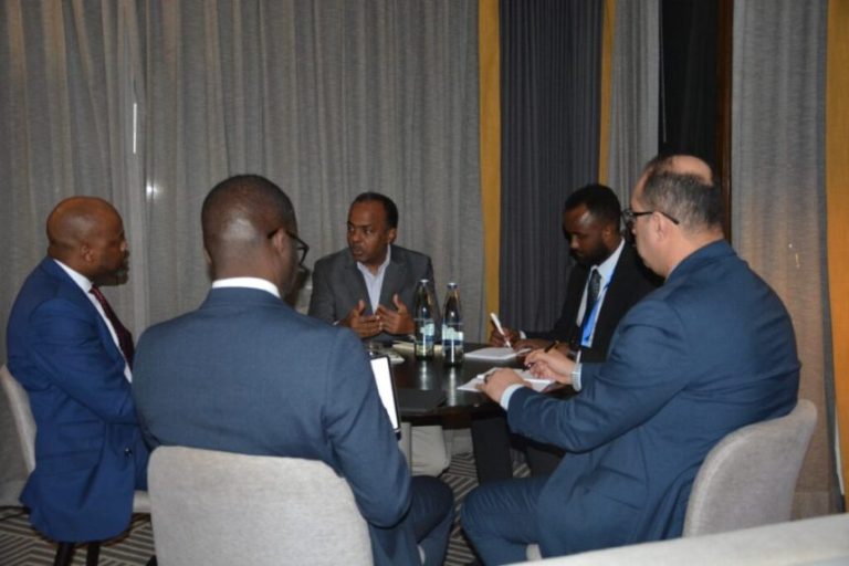 State Minister of Foreign Affairs meets with AfCFTA Secretary General.