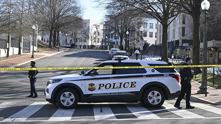 US Air Force man sets himself on fire outside the Israeli Embassy in Washington in protest over the Gaza conflict.