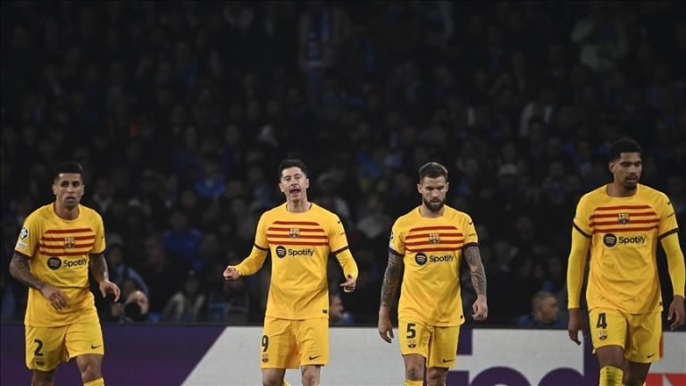 Arsenal and Barcelona progress to the Champions League quarterfinals.