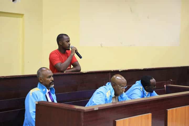 The Banadir Appeal Court commences the hearing case of Sayid Ali, who was condemned to death.