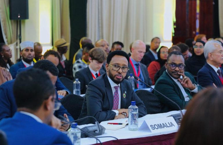 Somalia’s Finance Minister attends the 21st Horn of Africa Initiative Meeting in Nairobi.
