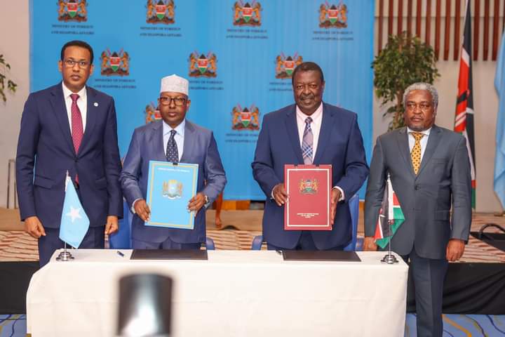 Somalia and Kenya forge a new era of cooperation with crucial agreements.