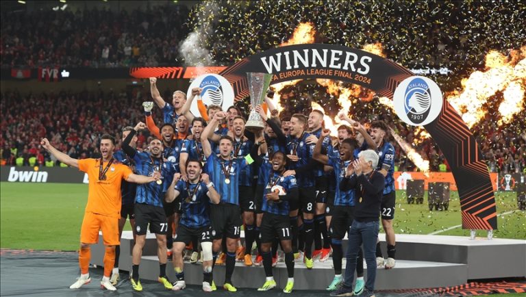 UEFA Europa League victory for Atalanta results in their first-ever European trophy.