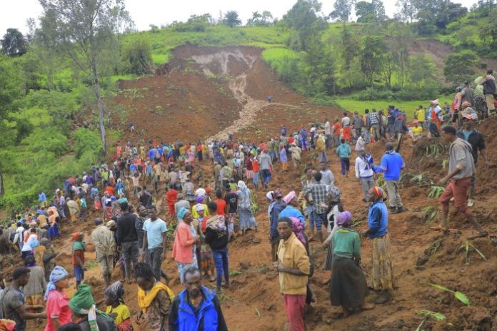 Ethiopia Landslide: 229 Bodies Recovered from Mud