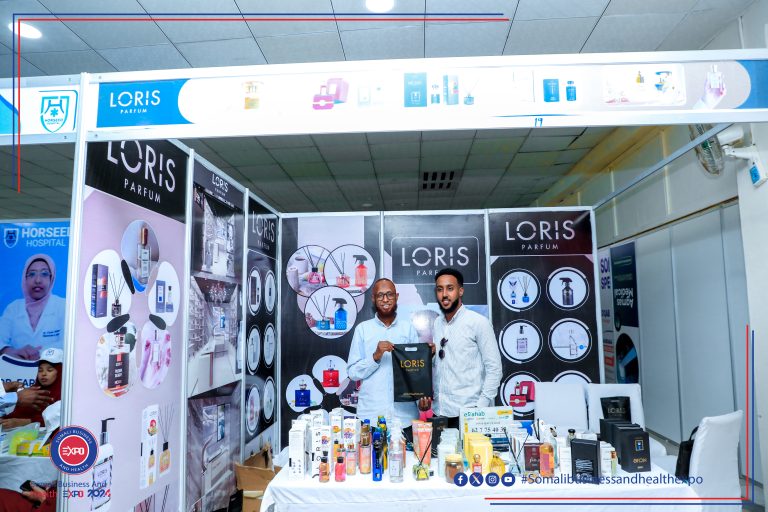 LORIS Perfume Showcases Excellence at Somali Business and Health Expo 2024