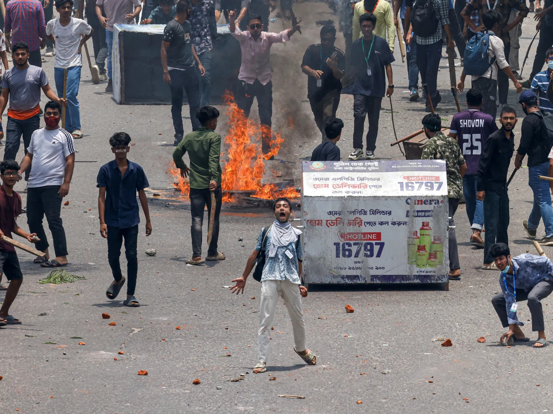 Bangladesh Violent Protests 