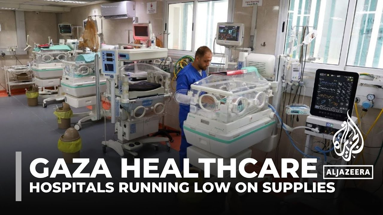 Gaza Healthcare system facing overwhelming challenges.