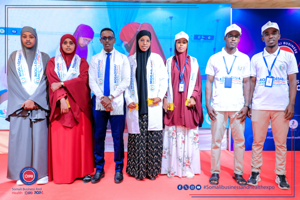 Mogadishu General Hospital Health experts at the Somali Business and Health Expo 2024