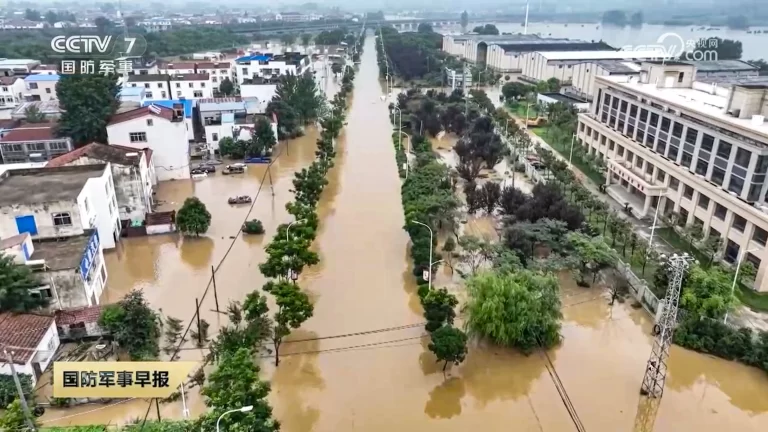 Severe China Floods Cause Extensive Damage and Displacement