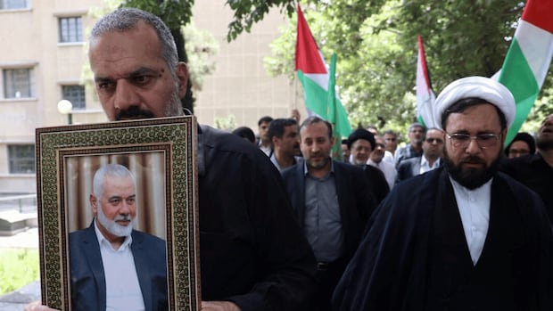 Ismail Haniyeh burial processions