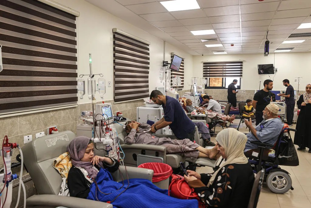 Gaza Healthcare system facing overwhelming challenges.