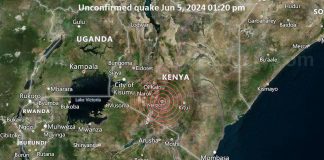 Tremor in Kenya