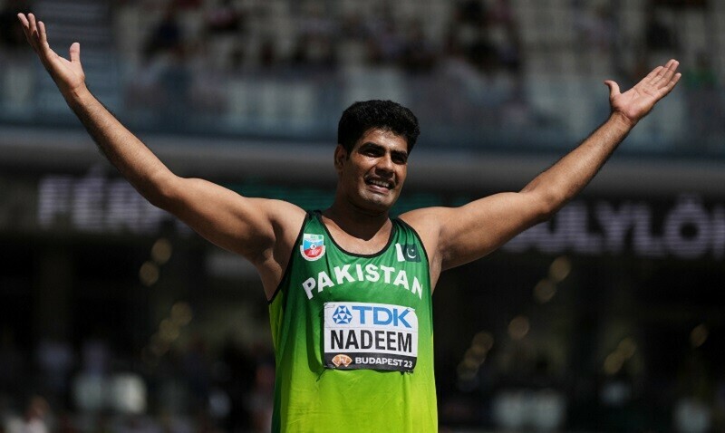 Arshad Nadeem wins gold