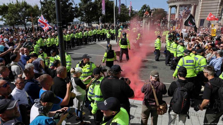 UK Civil Unrest Following Alleged Stabbing Attack