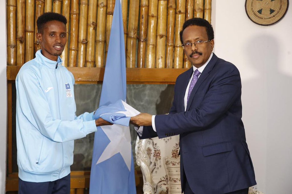 Ali Idow Hassan Represents Somalia in Men’s 800 Meters