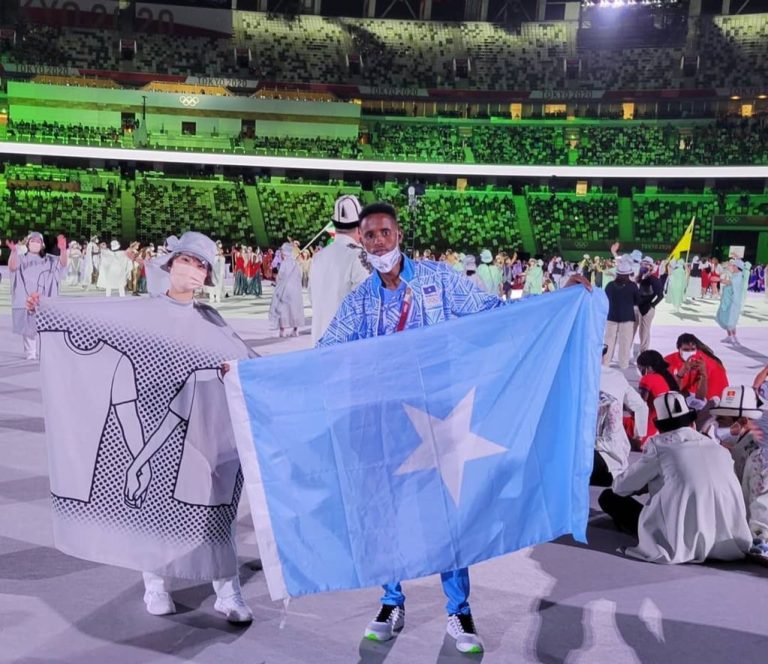 Ali Idow Hassan Represents Somalia in Men’s 800 Meters