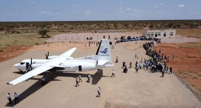Starsky Aviation Ltd Inaugurates New Airport in Balanbale District, Gal-Mudug State