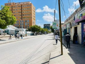 Mogadishu roads closed 