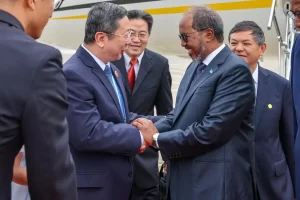 The ambassador of China to Somalia 