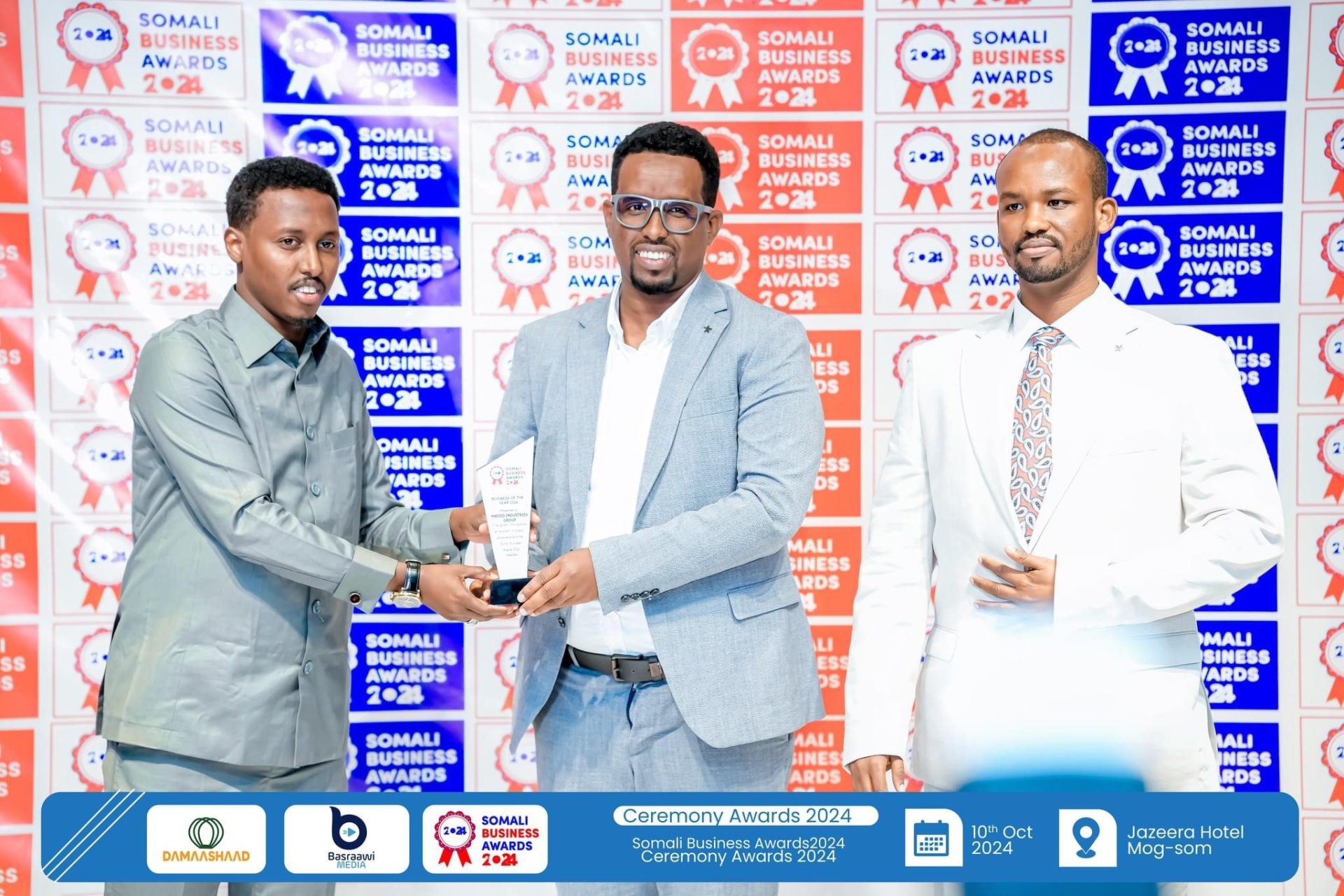 Hadiid Industries Group Honored as Business of the Year 2024 at the Somali Business Awards