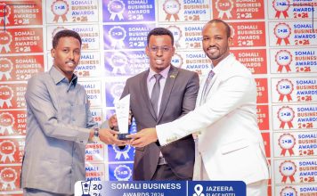 Somtel Somalia Wins Best Telecommunications of the Year 2024 at the Somali Business Awards