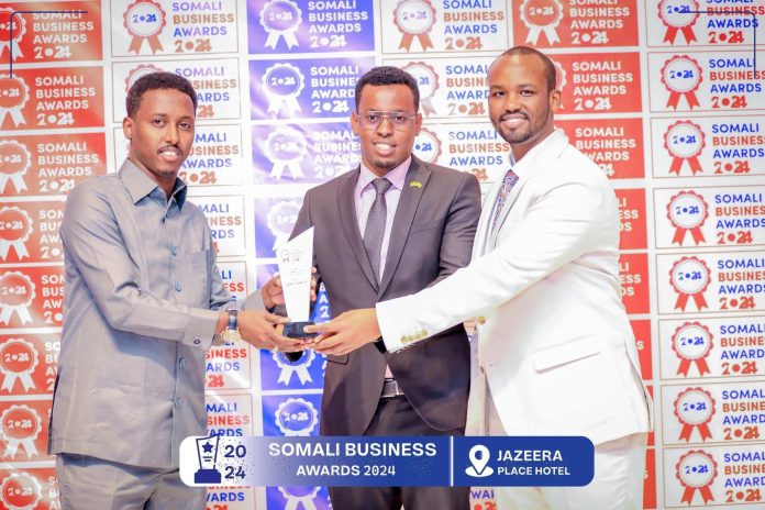 Somtel Somalia Wins Best Telecommunications of the Year 2024 at the Somali Business Awards