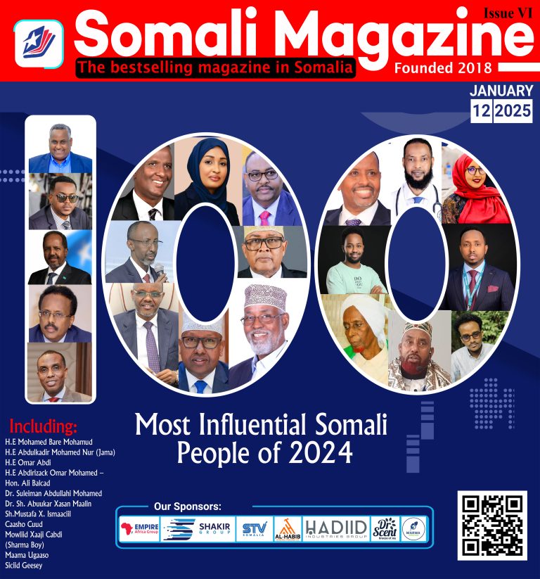 Somali Magazine Unveils the 100 Most Influential Somali People of 2024