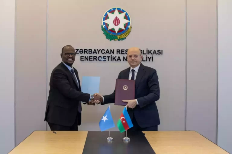 Somalia and Azerbaijan Forge Energy Partnership to Boost Oil and Renewable Sectors