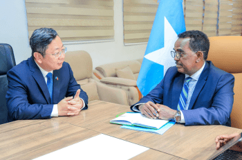 China and Somalia Deepen Ties in Key Meeting Between Ambassador Wang Yu and Minister Ali Yusuf Ali (Hosh)