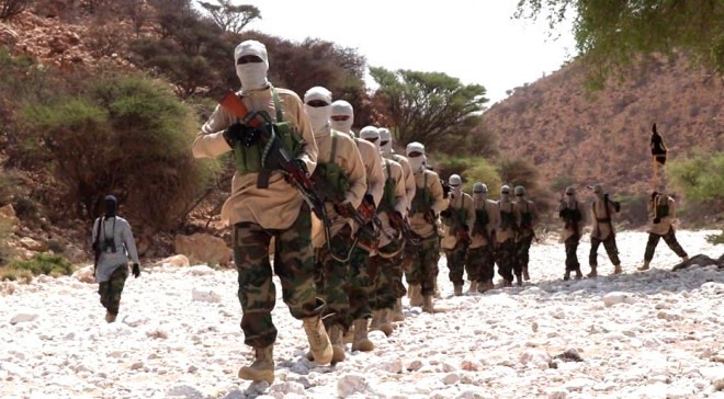 ISIS Fighters in the Al-Miskaat Mountains, Where Puntland Forces Are Engaged in a Fierce Offensive