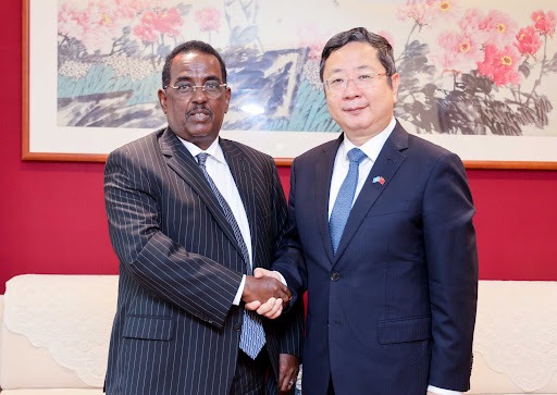 China and Somalia Deepen Ties in Key Meeting Between Ambassador Wang Yu and Minister Ali Yusuf Ali (Hosh)