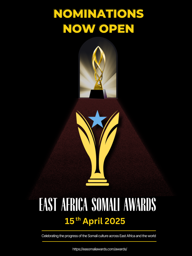 East Africa Somali Awards 2025: Nominations Officially Open!