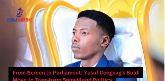 Renowned Somali actor Yusuf Abdullahi Muse, popularly known by his stage name Yusuf Ceegaag, has announced his candidacy for a seat in the Somaliland Parliament, marking a unique transition from the world of entertainment to politics.