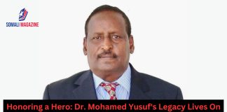 Somalia Bids Farewell to Heroic War Surgeon Dr. Mohamed Yusuf