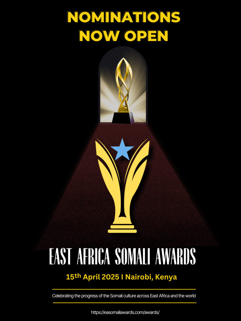 East Africa Somali Awards 2025: Celebrating Somali Excellence on April 15 in Nairobi
